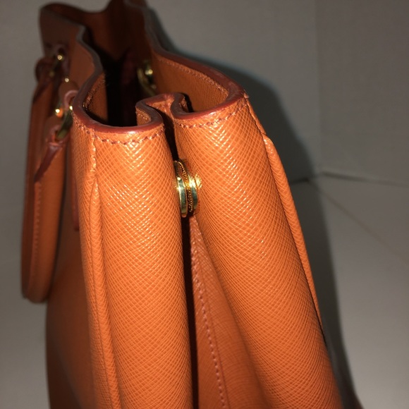 Prada Safiano Lux Rame Tote Bag - Picture 8 of 10